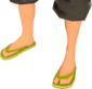 Painted Flip-Flops 808000.png