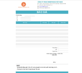 Mẫu báo giá bán hàng bằng excel Archives - WPRO - Phần mềm Quản lý ...