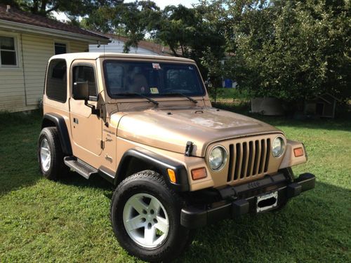 Purchase used 1999 Jeep Wrangler Sport Sport Utility 2-Door 4.0L in ...