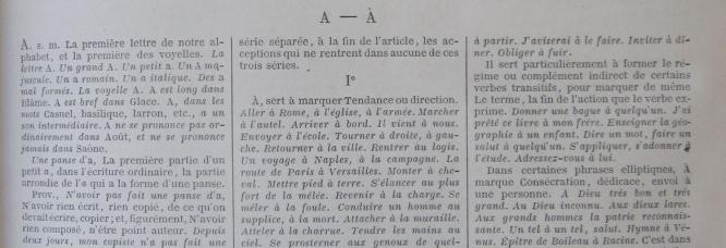 7e édition du Dictionnaire