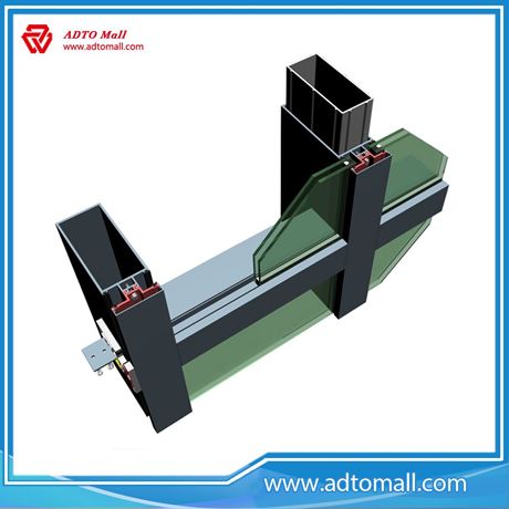 Picture of Aluminum Glass Curtain Wall