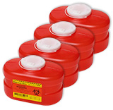 BD Multi-Use One Piece Sharps Container 3.3 Quarts 305488 Case of 4 ...