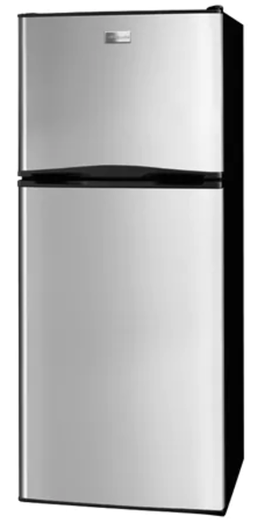 FFET1222UV Frigidaire 11.6 cu. ft. Top Freezer Refrigerator, Brushed Steel