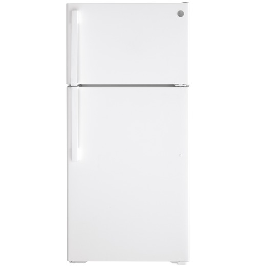 GTE16DTNRWW GE 15.6 cu. ft. Top Freezer Refrigerator, White