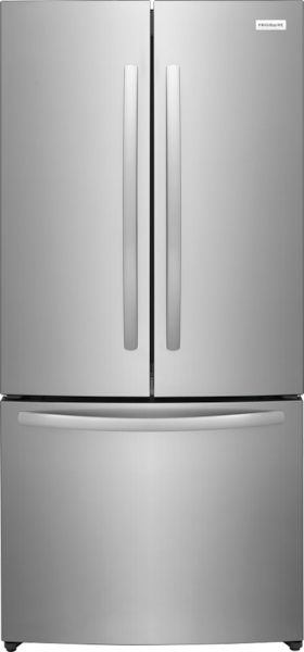 FRFG1723AV Frigidaire 17.6 Cu. Ft. Counter-Depth French Door Refrigerator, Stainless Steel