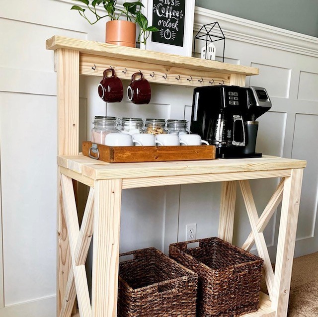 farmhouse coffee bar 