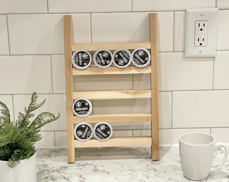 k cup ladder organizer