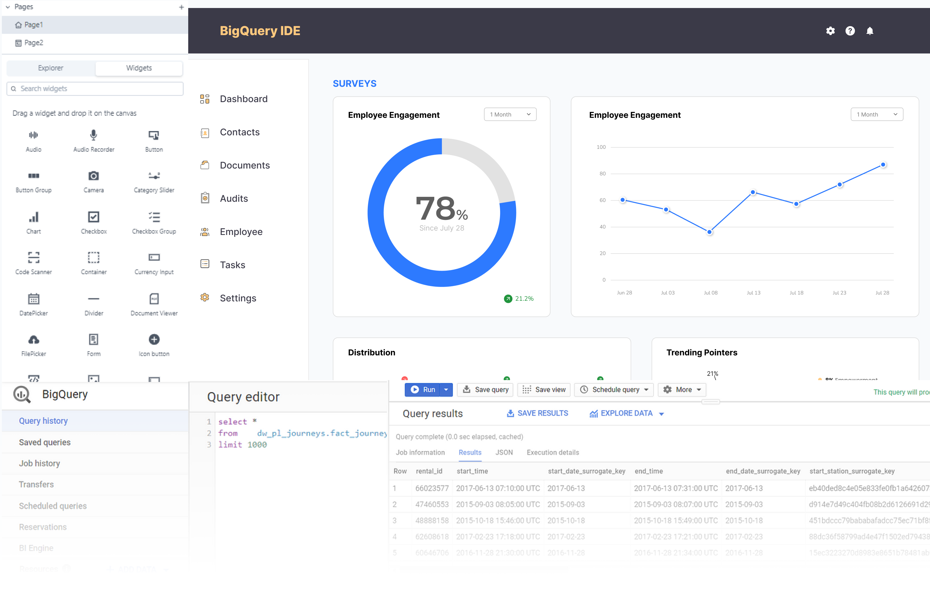 BigQuery IDE