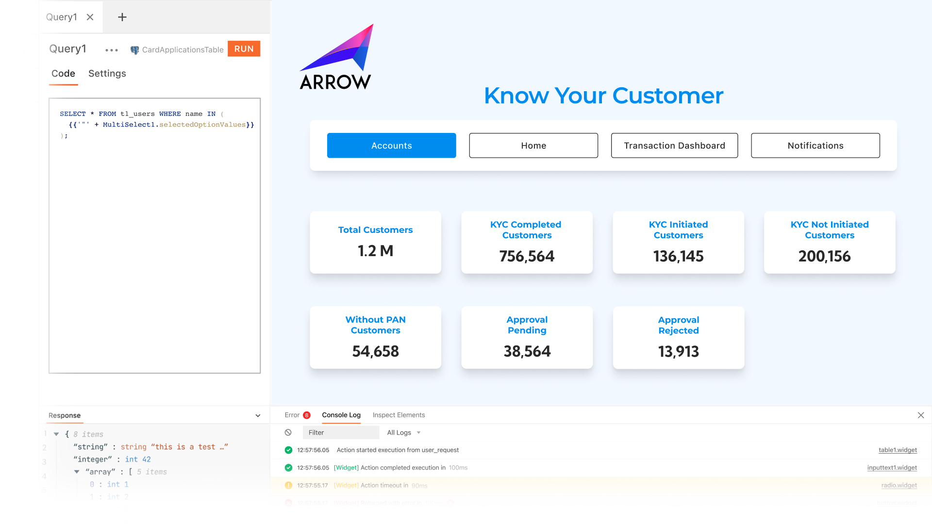 Dashboard • KYC