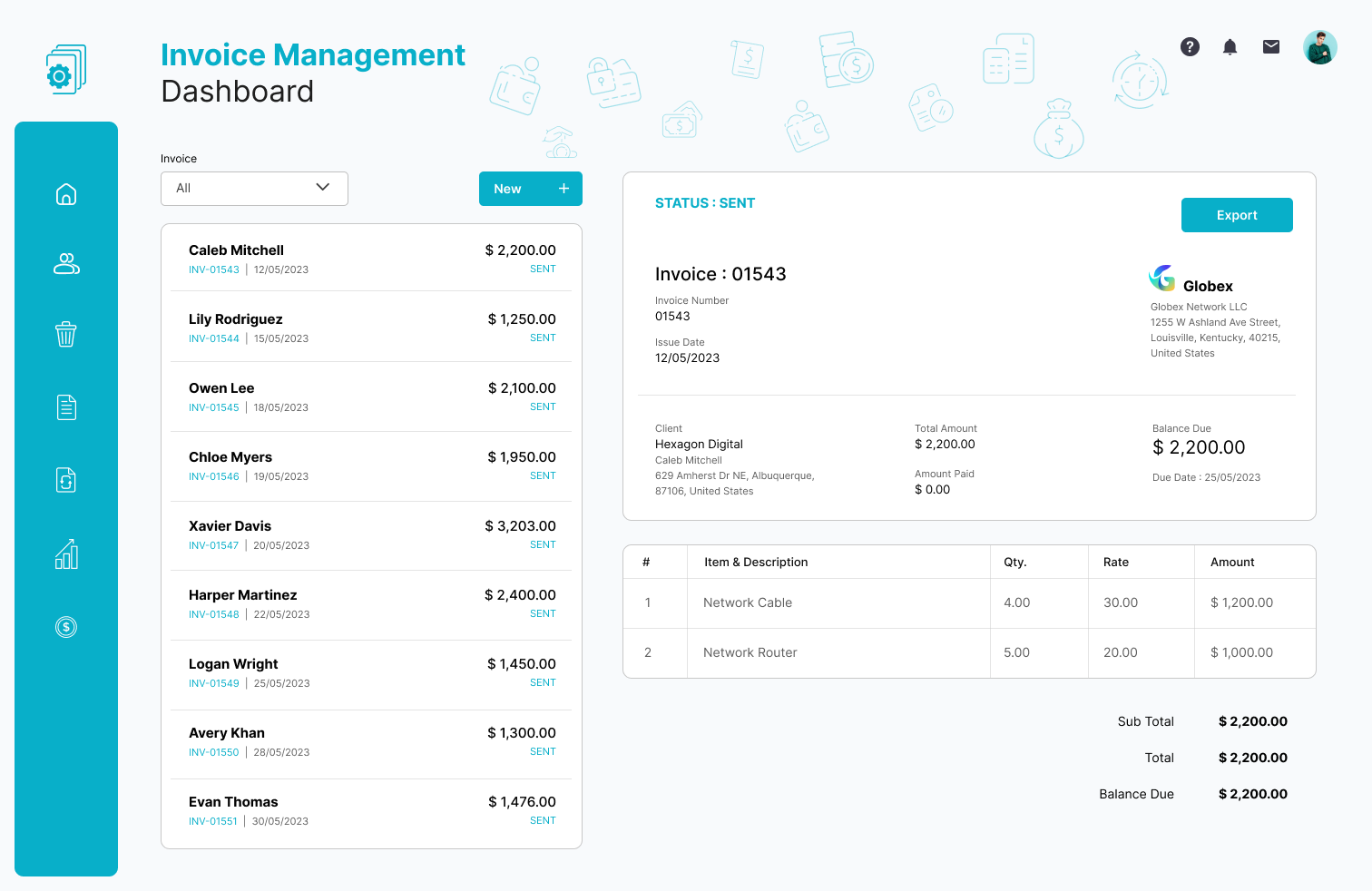 Invoice management software