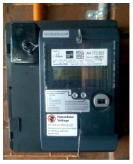 Image of a smart meter. Photograph courtesy of VAGO.