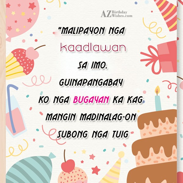 Birthday Wishes In Hiligaynon