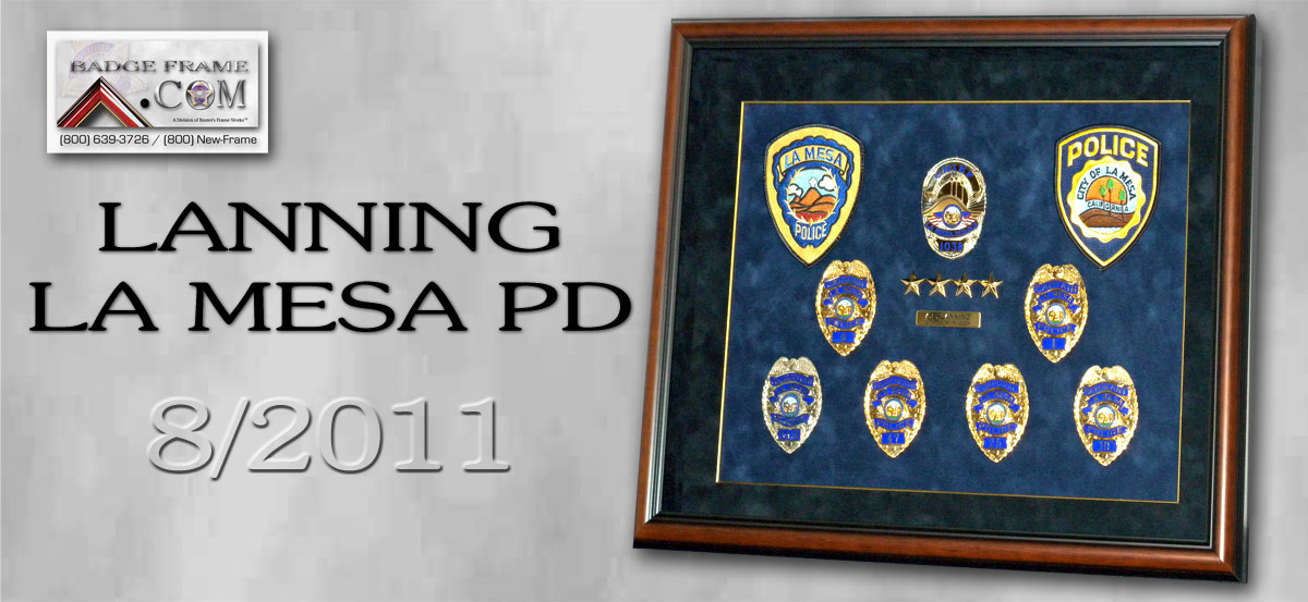 Lanning - La Mesa PD Chief Presentation