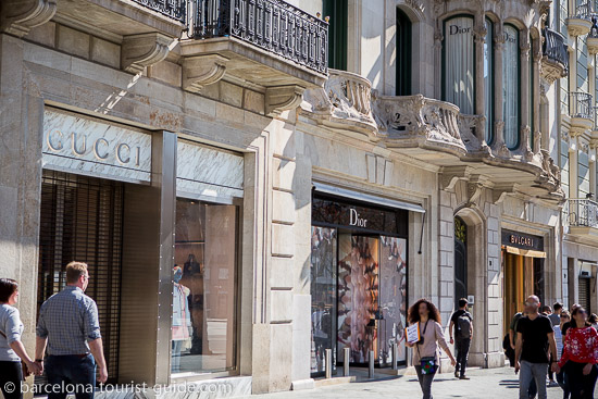 Passeig de Gràcia street view