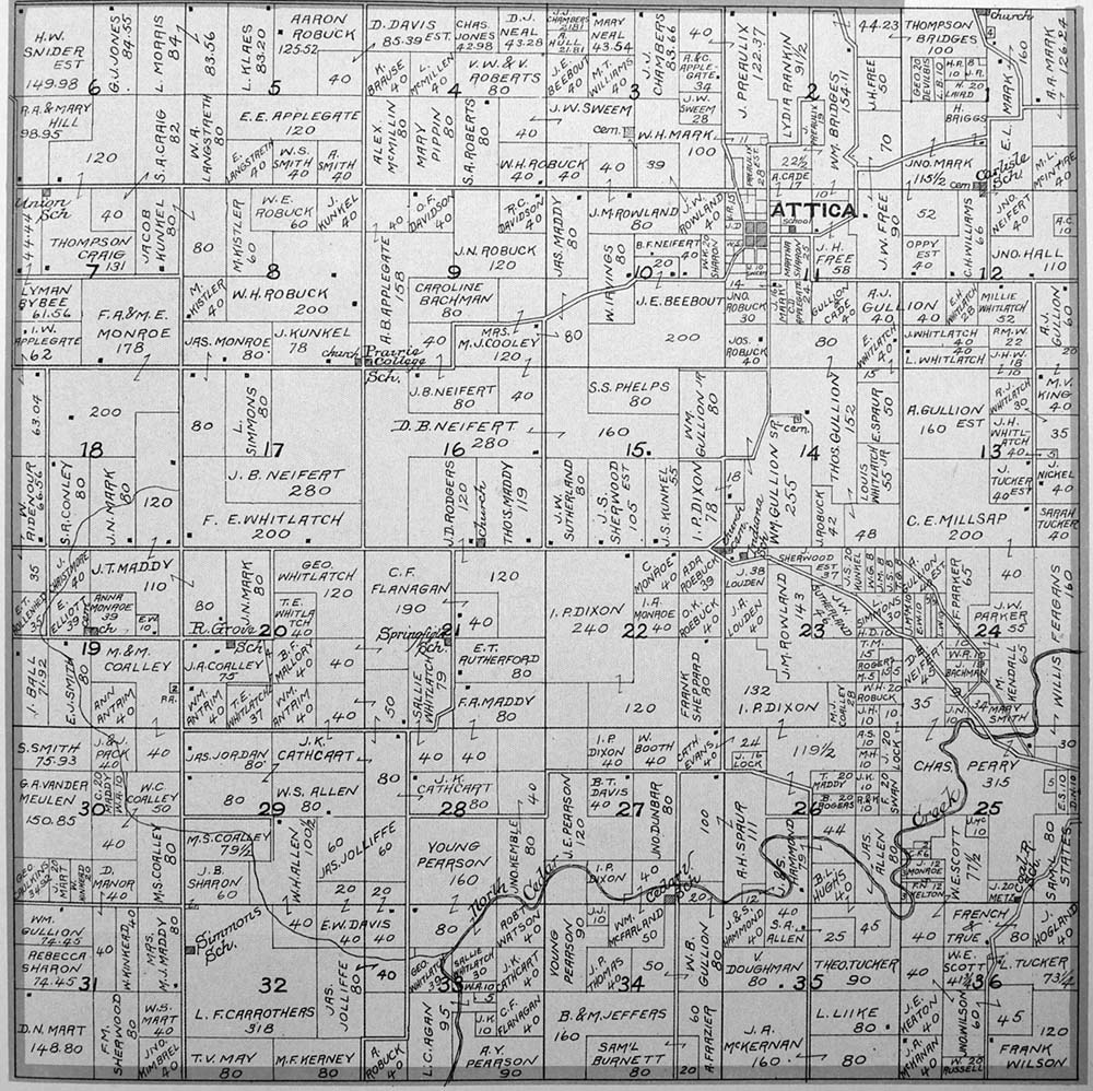 Marion County Indiana Plat Maps