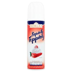 Dorlay Squirty Topping 250g