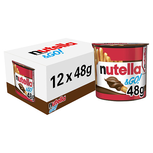 Nutella & Go! Hazelnut Chocolate Spread and Breadsticks Snack Pot 48g