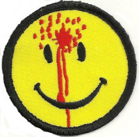 SHOT SMILEY FACEBiker PatchFREE SHIPPING