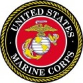 UNITED STATES MARINE CORPS  Motorcycle Sticker