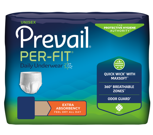 prevail per-fit daily underwear