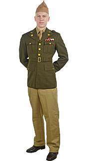 World War II U.S. Army Officer Costume