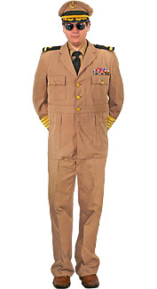 World War II U.S. Navy Admiral Costume