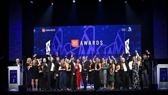 Nottingham Trent University win at the ukactive awards