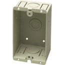 RDL WB-1U UNIVERSAL WALL BOX Single, for 1x RDL remote/wallplate