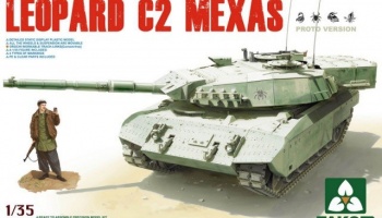 SLEVA 350,-Kč, 26% Discount - CANADIAN MAIN BATTLE TANK LEOPARD C2 MEXAS 1/35 - Takom