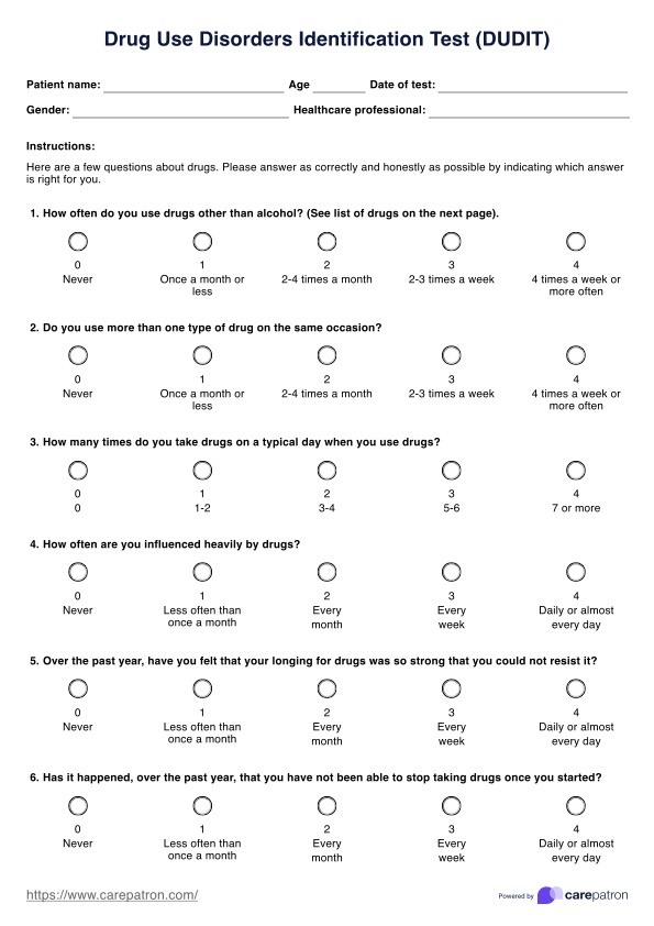 DUDIT PDF Example