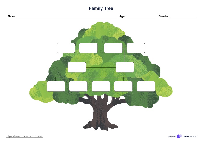 Family Tree Template PDF Example