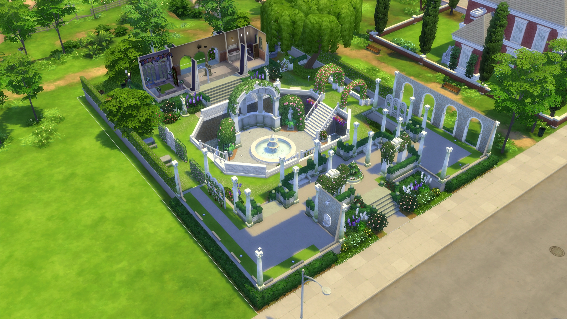 Sims 4 Garden Layout