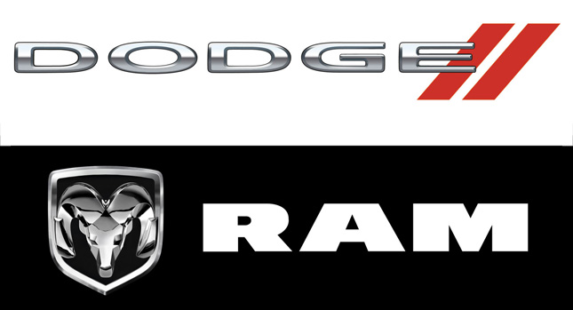 New Ram Brand gets Dodge's Horns Logo, Dodge Adopts SRT-Like Twin-Red ...