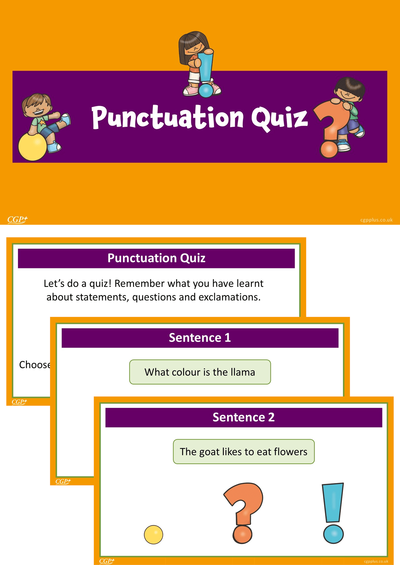 Punctuation Quiz (Year 2)