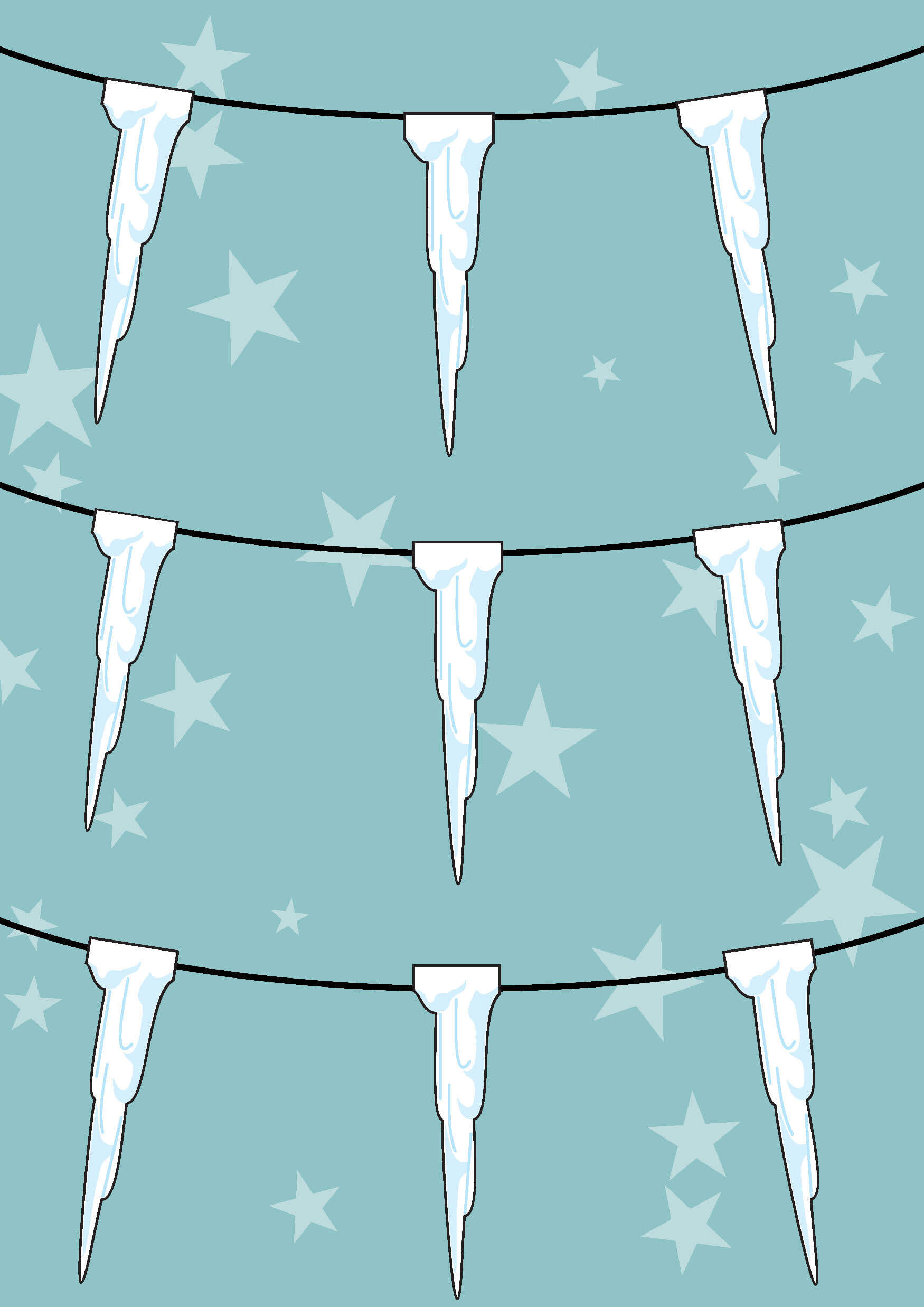 Icicle Bunting