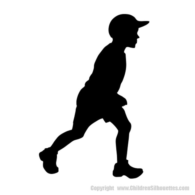 CHILDREN SILHOUETTE DECALS (Children's Decor)