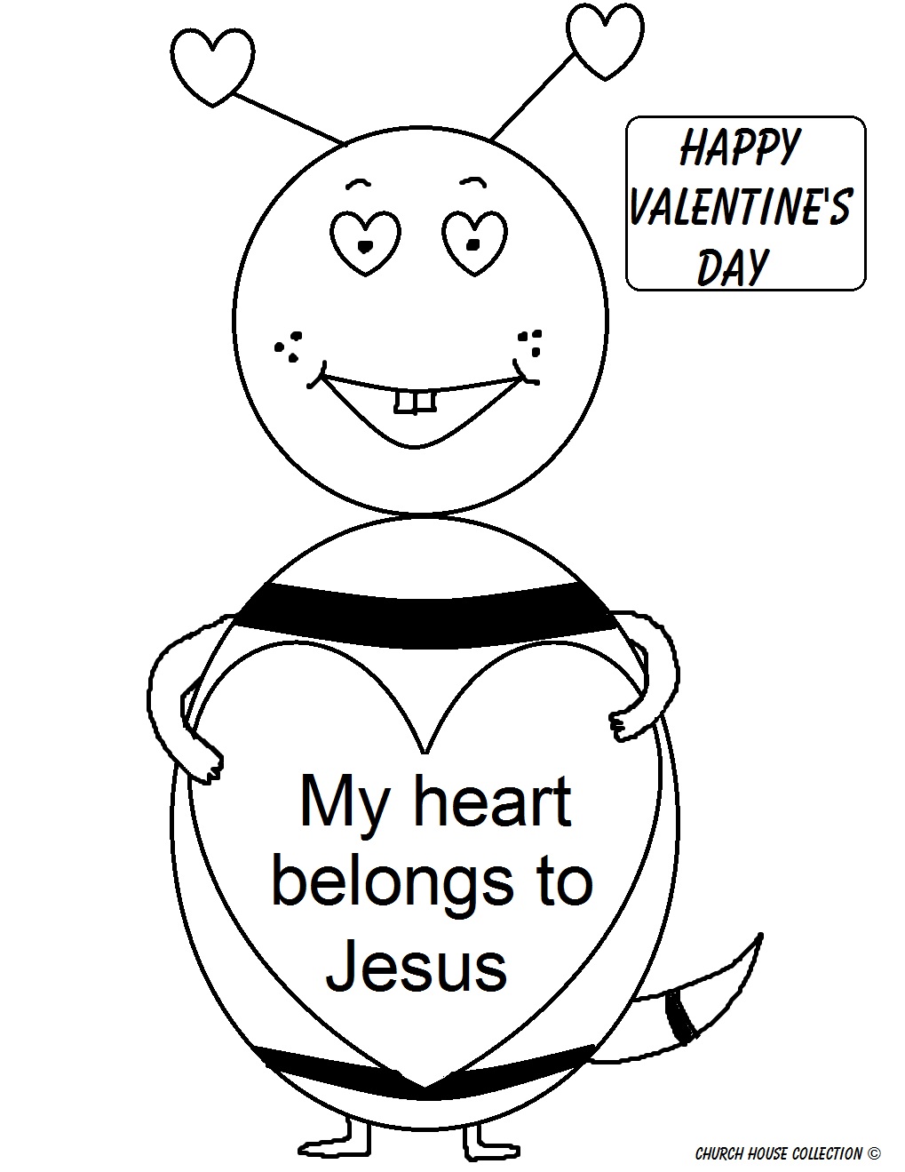 Church Kids Valentines Coloring Pages - smart-kiddy.blogspot.com