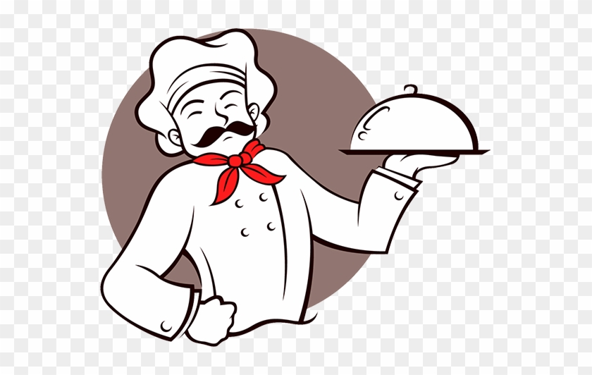 Hotel Waiter Clipart #1092827