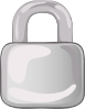 Silver Lock Clip Art