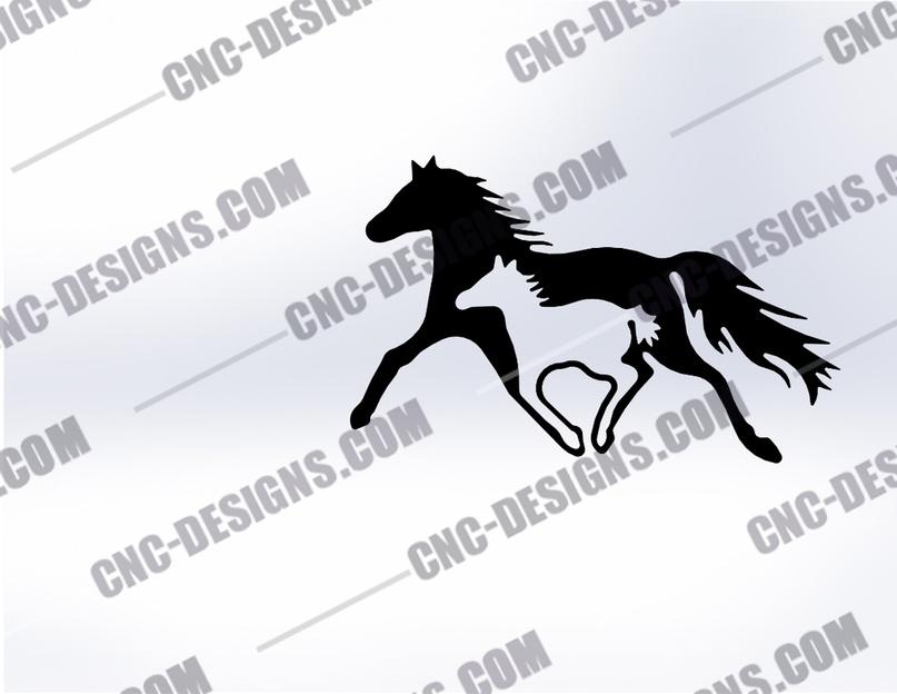 Horse DXF Files | Download Now