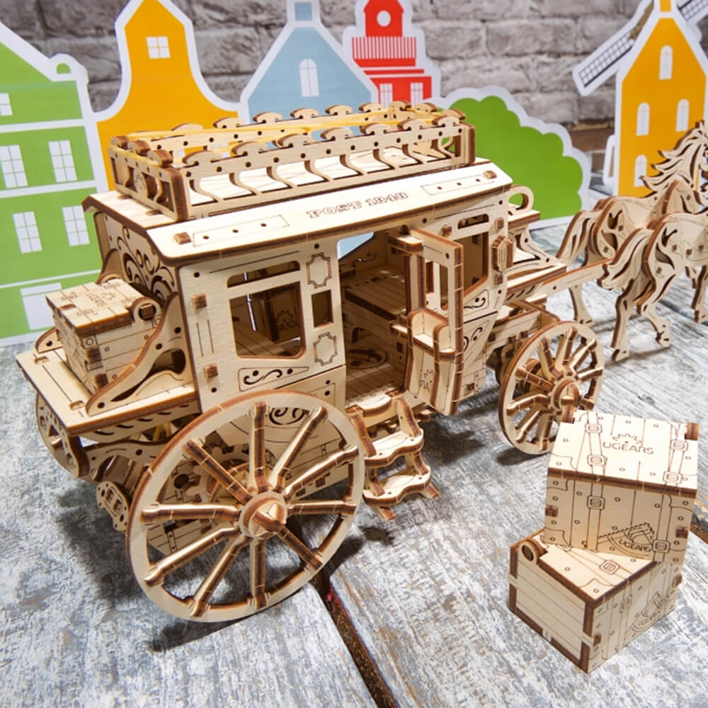 UGears Stagecoach | Experience the Wild West!