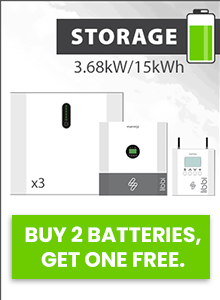 Myenergi Libbi Hybrid 3.68kW/15kWh - Buy 2 Batteries Get One Free