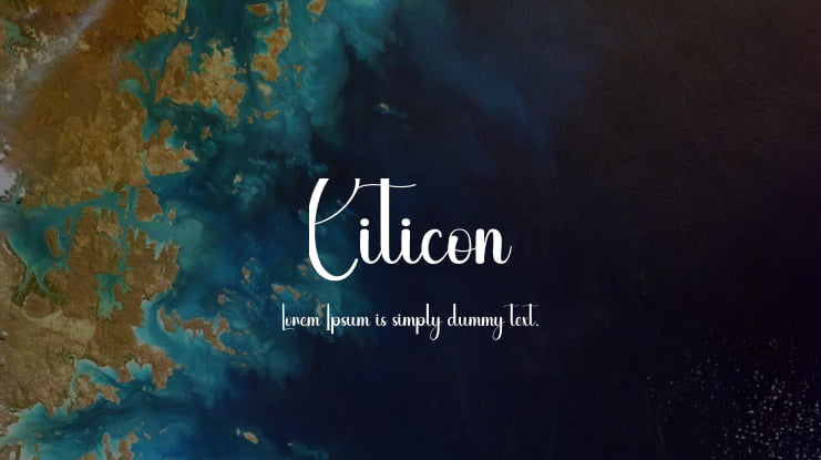 Citicon Font