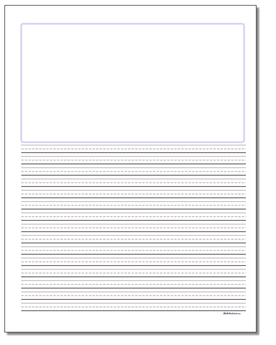 Printable Story Paper