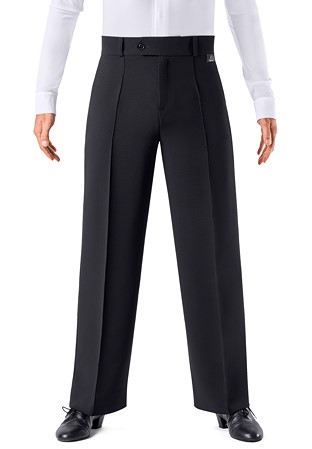 Armando Mens Basic Dance Trousers 00022-Black