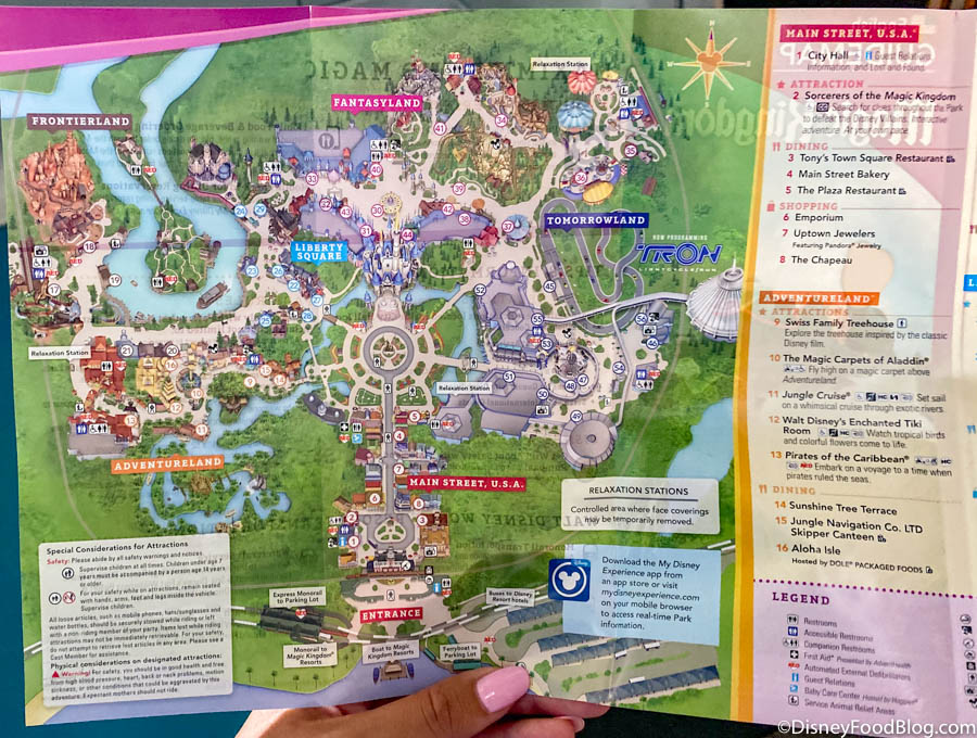 Disney world disney world magic kingdom map - mindsmopa