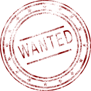 Wanted Stamp Transparent Background PNG Clip art