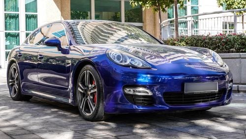 Porsche Panamera 4.8 liter twin turbo charged V8