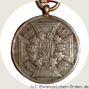 Kriegsdenkmünze für Nichtkämpfer 1870/1871