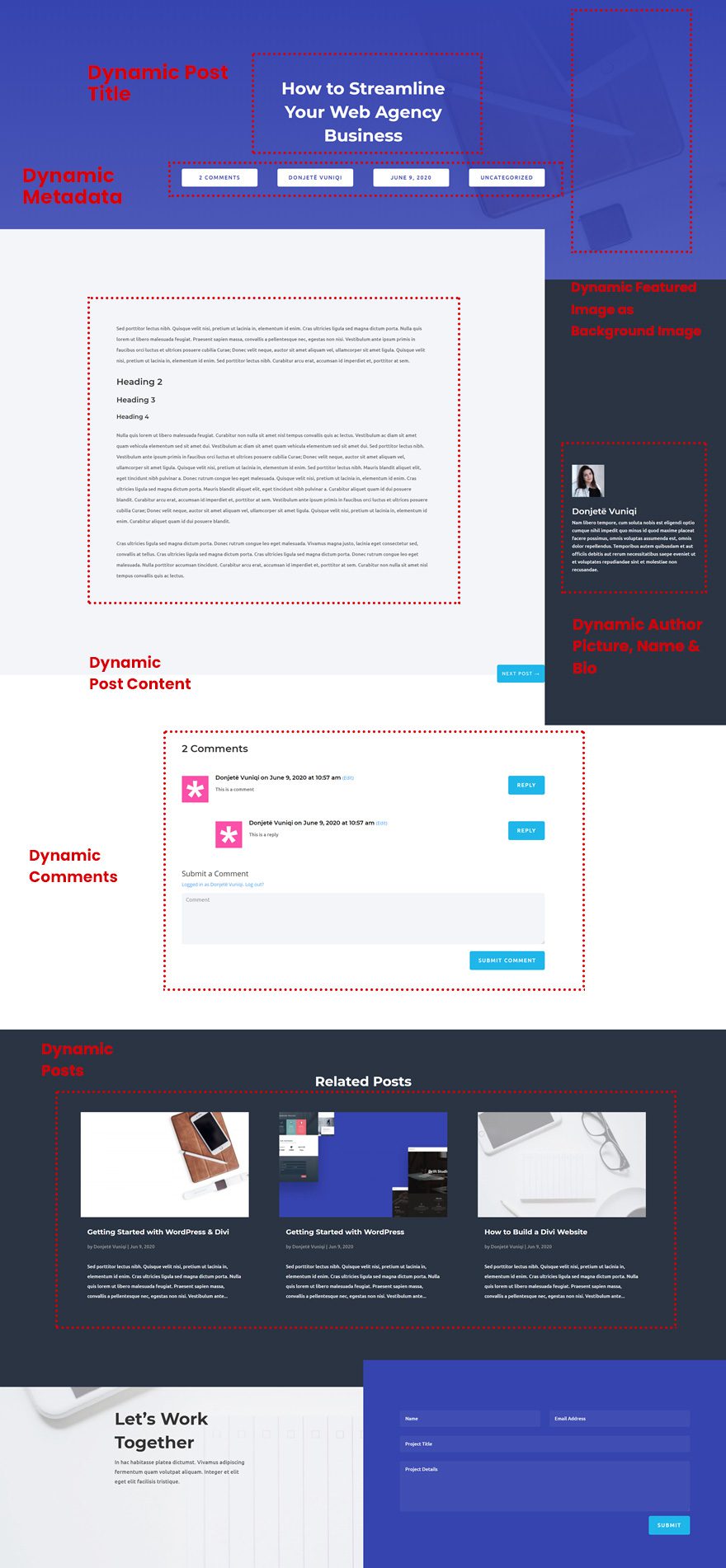 Download a FREE Blog Post Template for Divi’s Web Agency Layout Pack